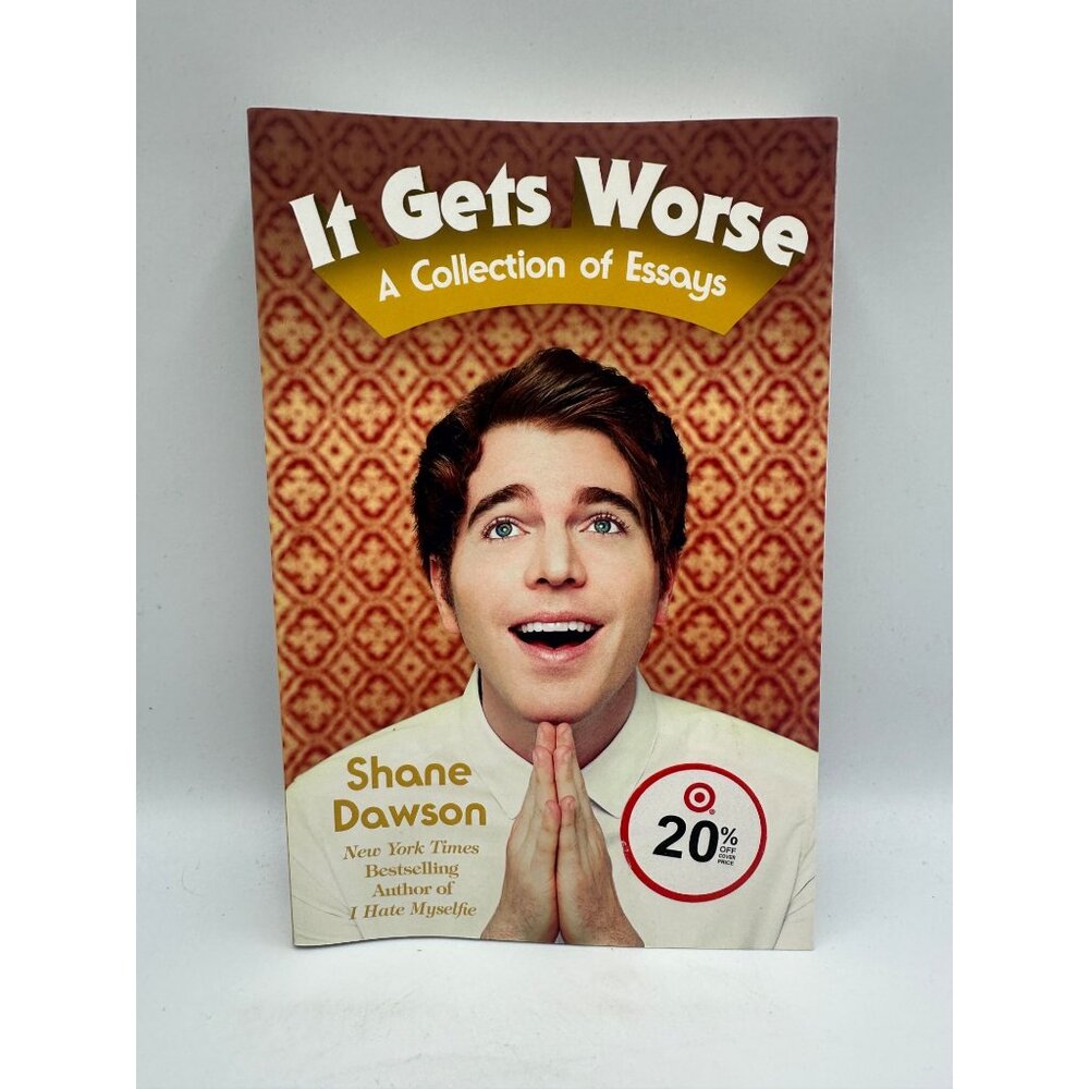It Gets Worse – Shane Dawson 2016 Paperback Edition Collection Of Essays Humor